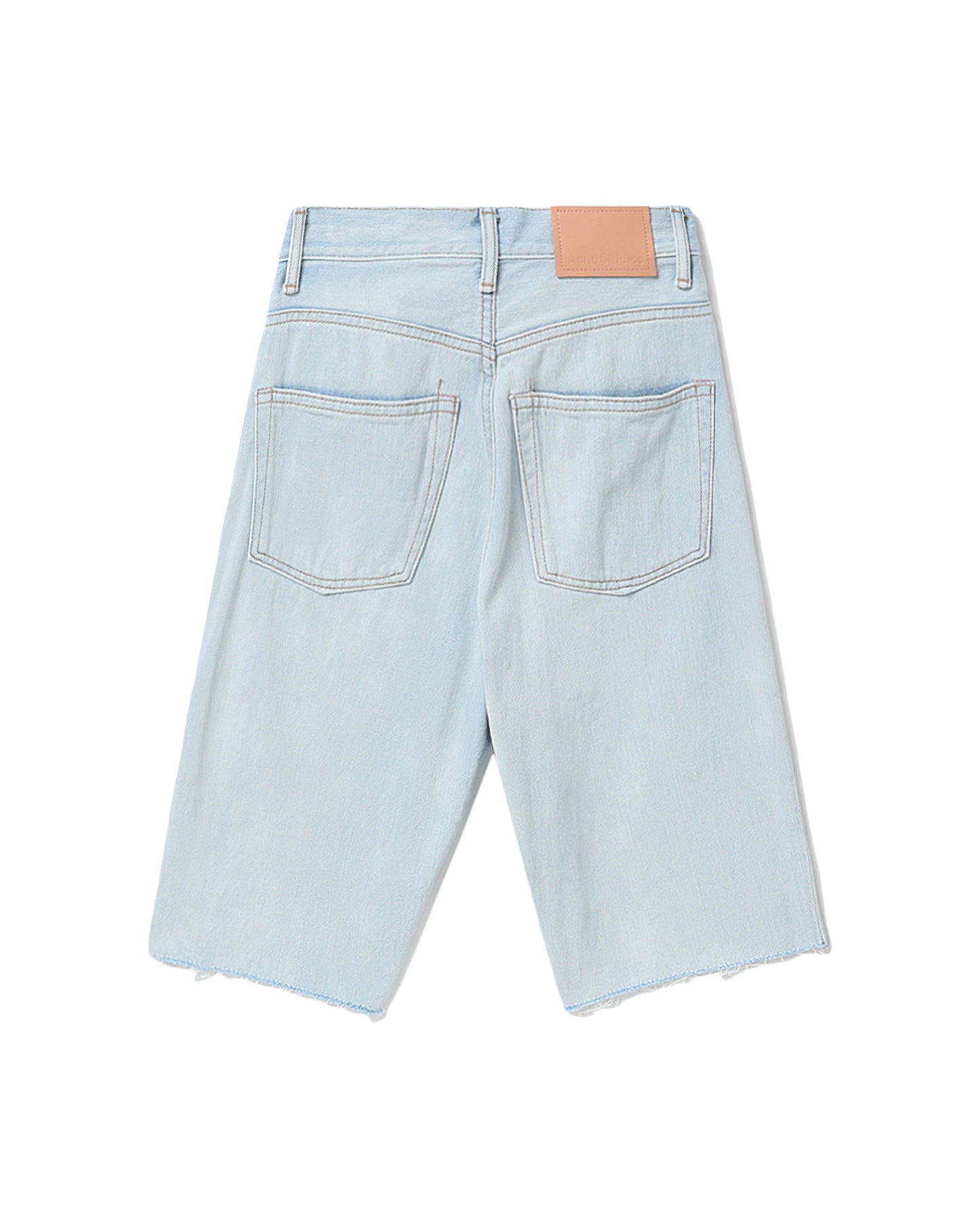 ACNE STUDIOS raw-hem denim shorts