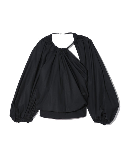 THE ATTICO Asymmetrical long sleeve top