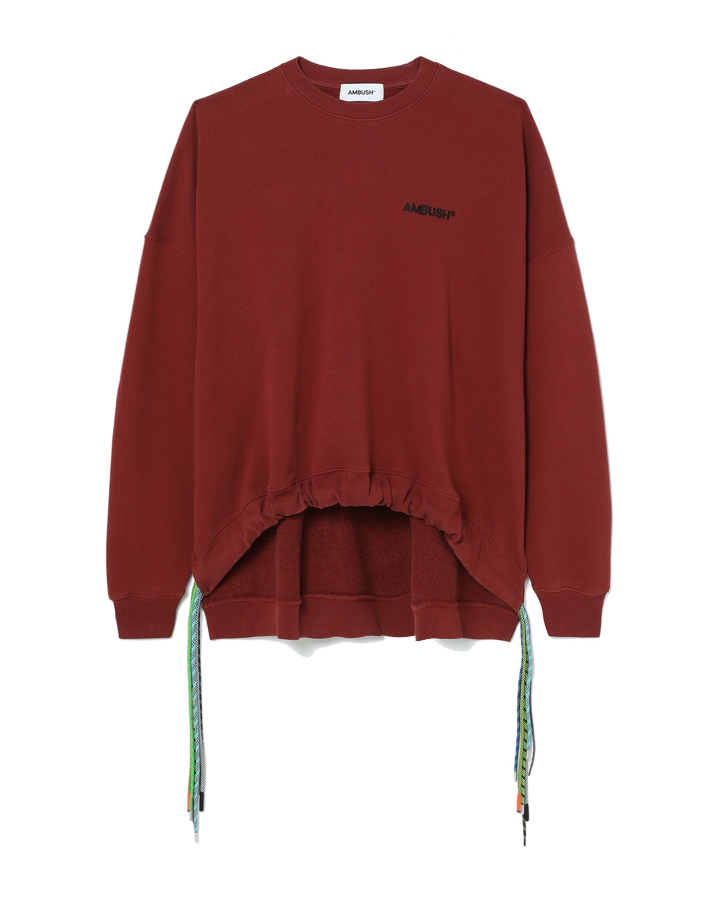 AMBUSH shoelace hem sweatshirt