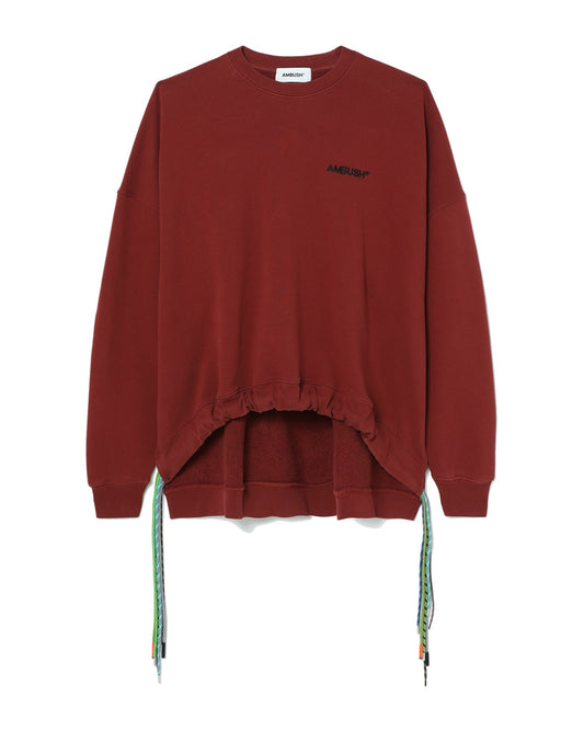 AMBUSH shoelace hem sweatshirt