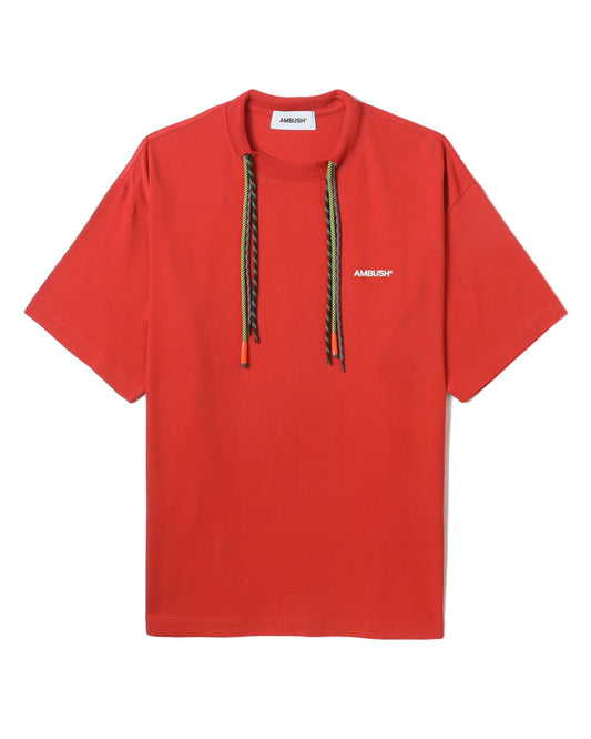 AMBUSH shoelace tee orange