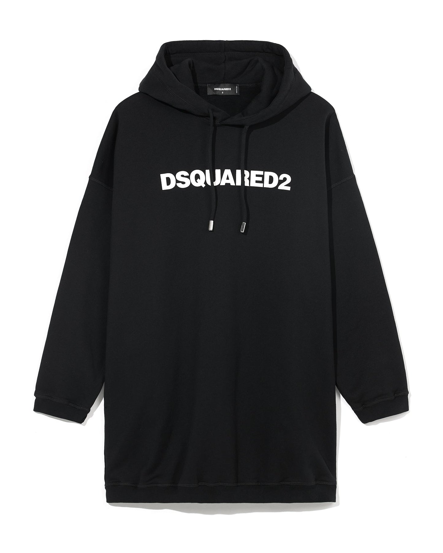 DSQUARED2 Logo print hooded sweat dress