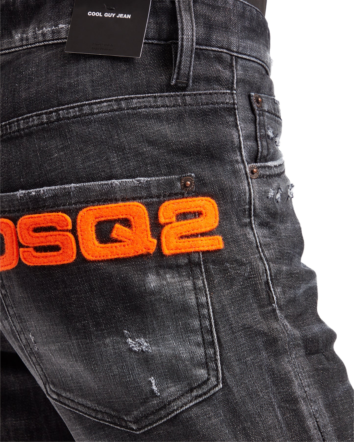 DSQUARED2 Logo slim cut jeans