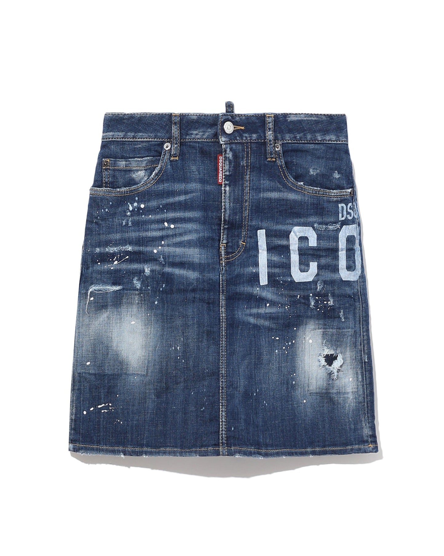 DSQUARED2 Icon denim mini skirt