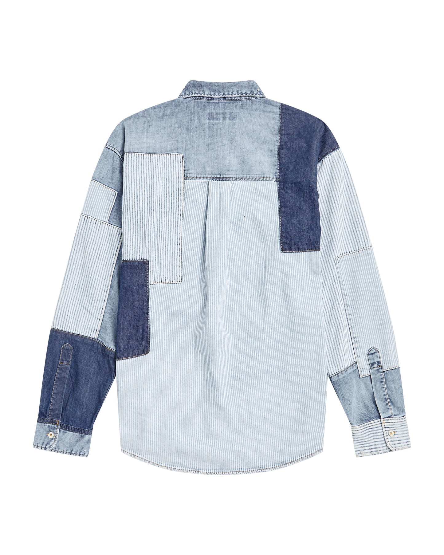 DSQUARED2 Patchwork denim shirt