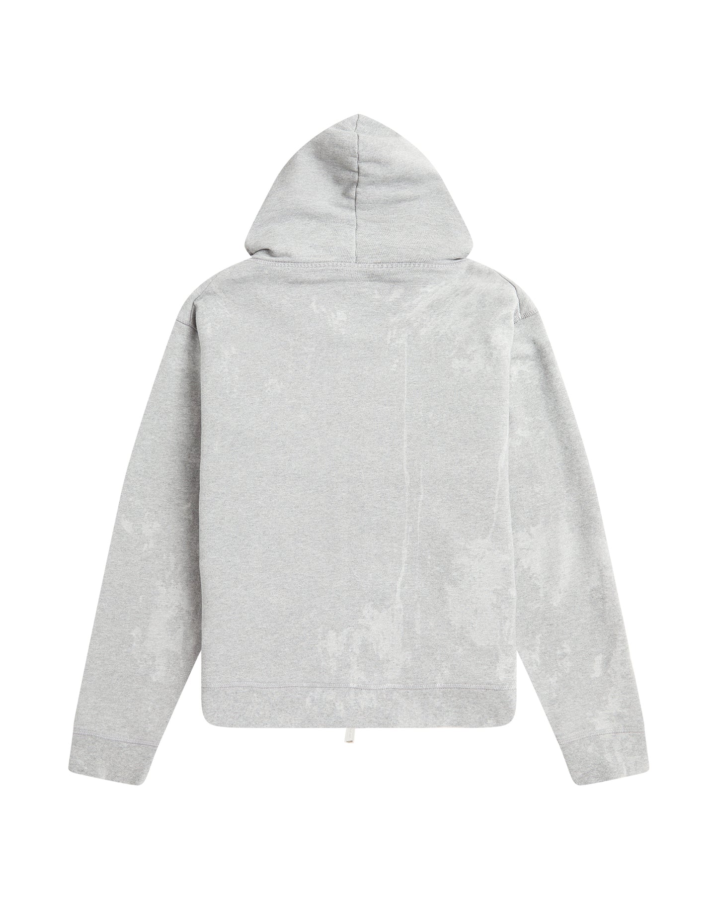 DSQUARED2 Logo spray zip-up hoodie