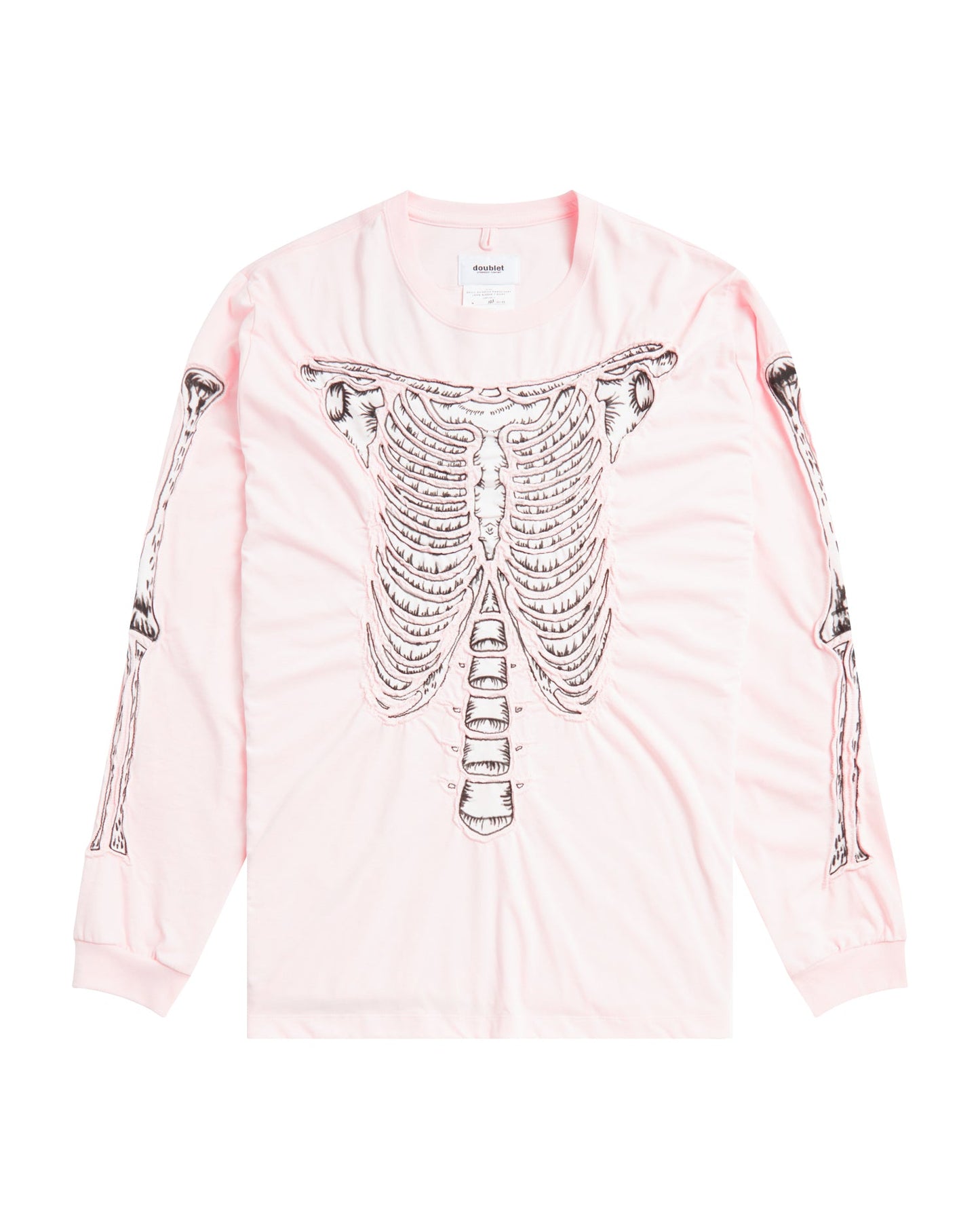 DOUBLET Skeletal long sleeve tee