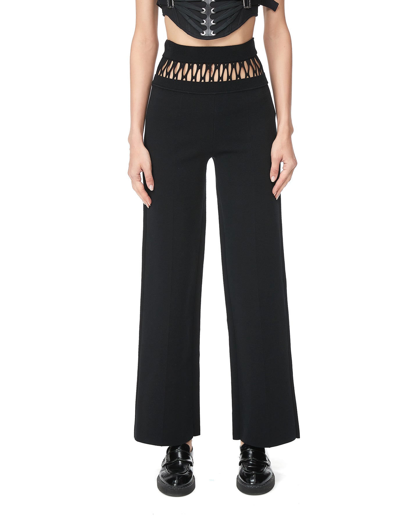 DION LEE Net suspend pants