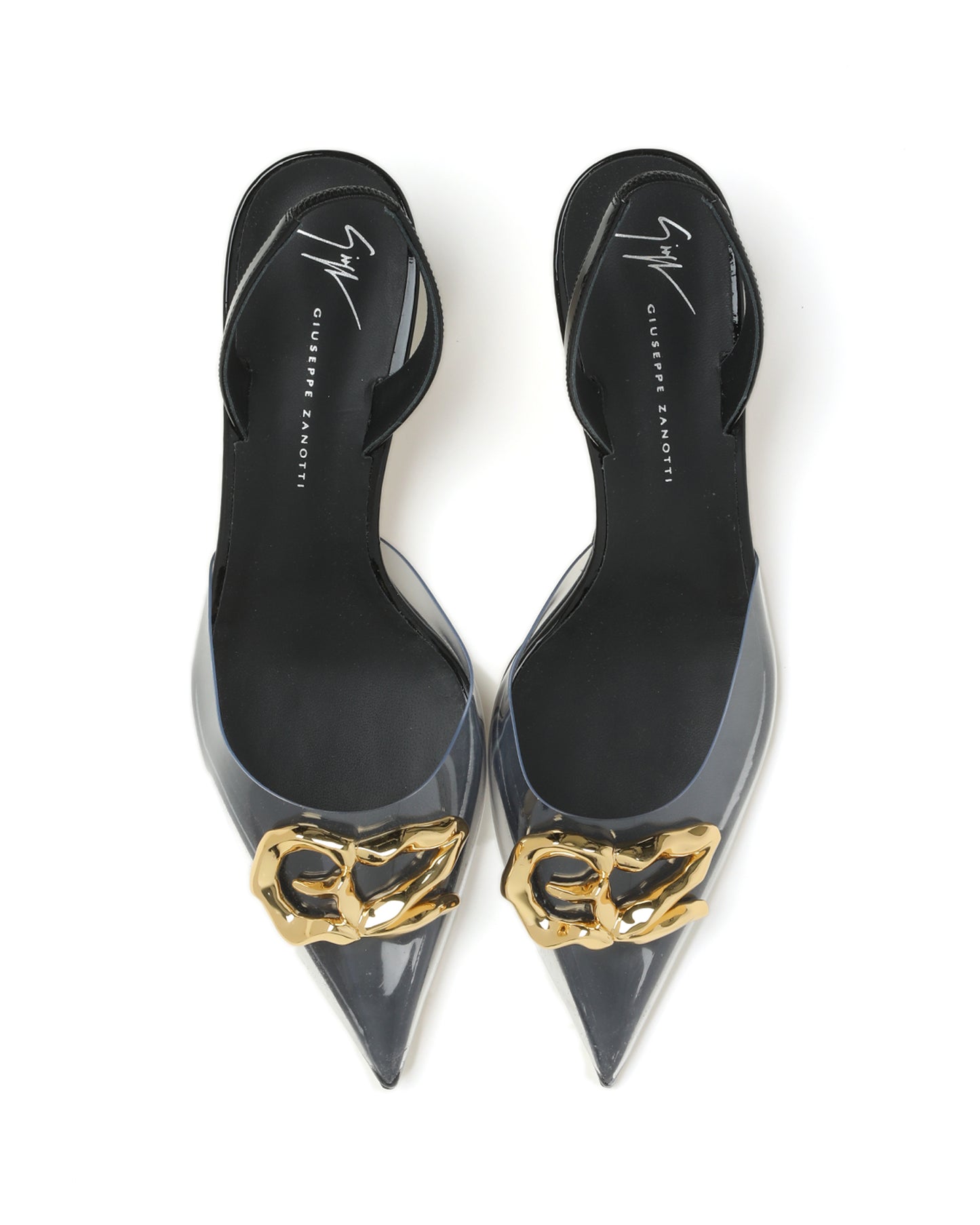 GIUSEPPE ZANOTTI Ejecta Plexy heels