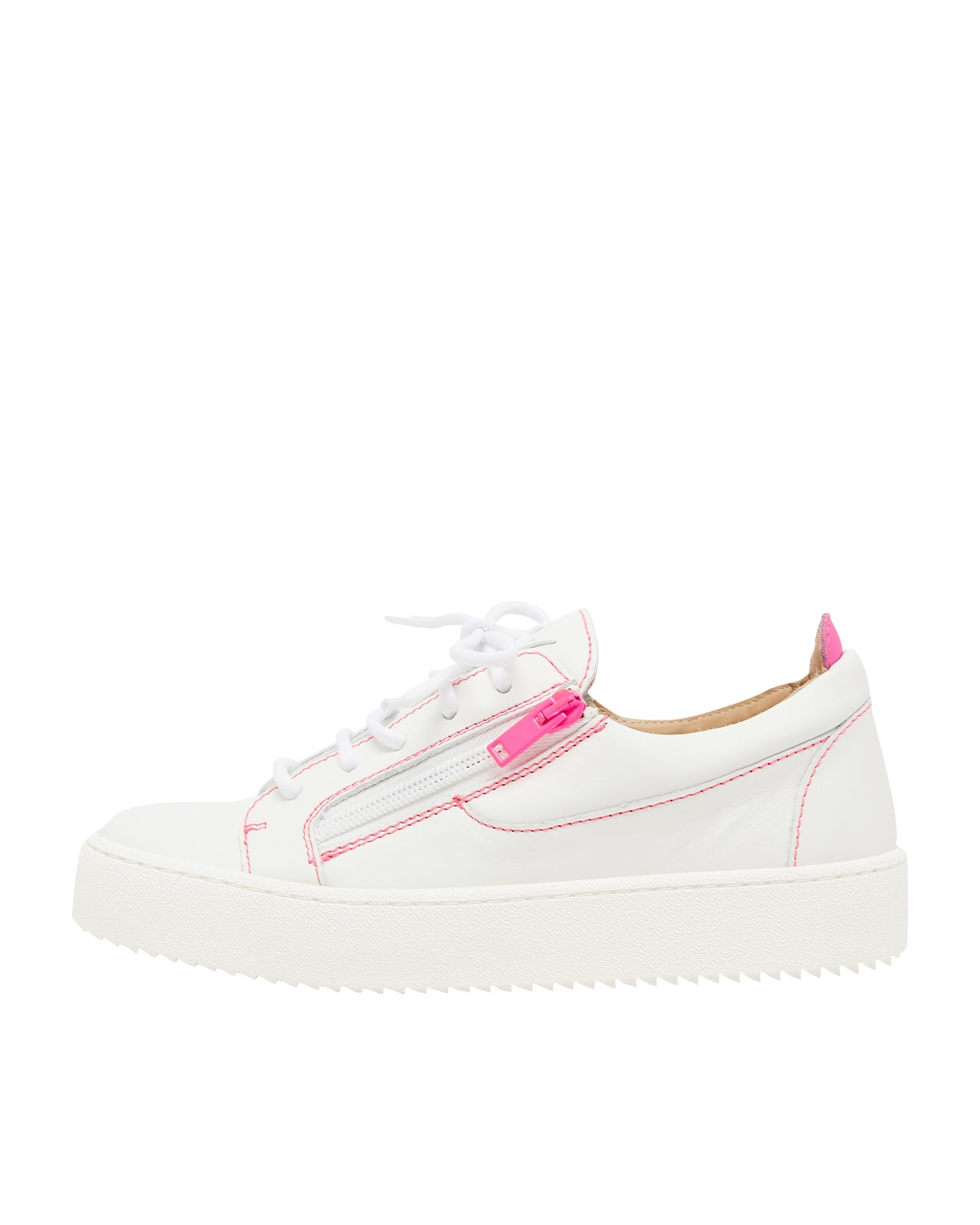 GIUSEPPE ZANOTTI color zipper sneakers