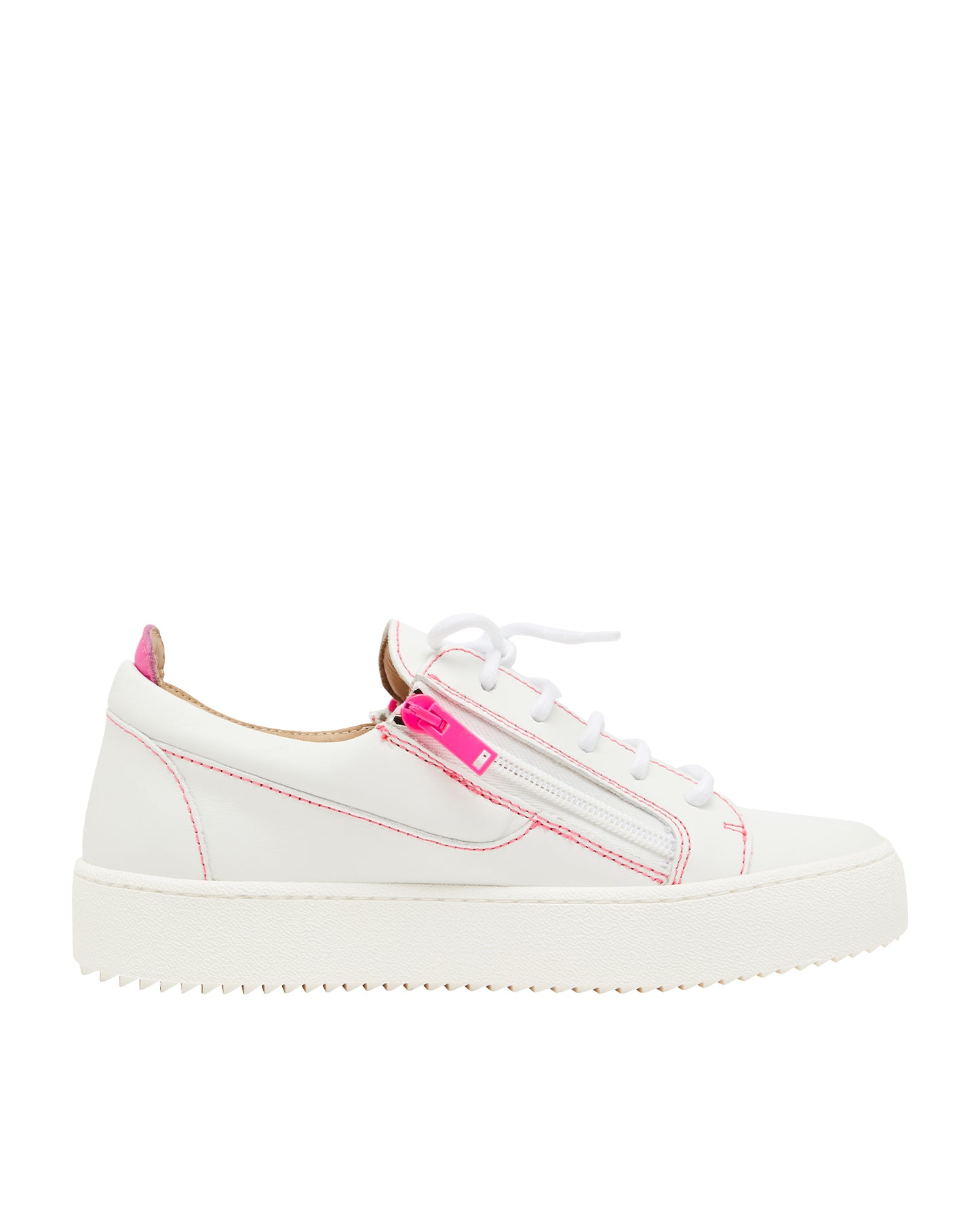 GIUSEPPE ZANOTTI color zipper sneakers