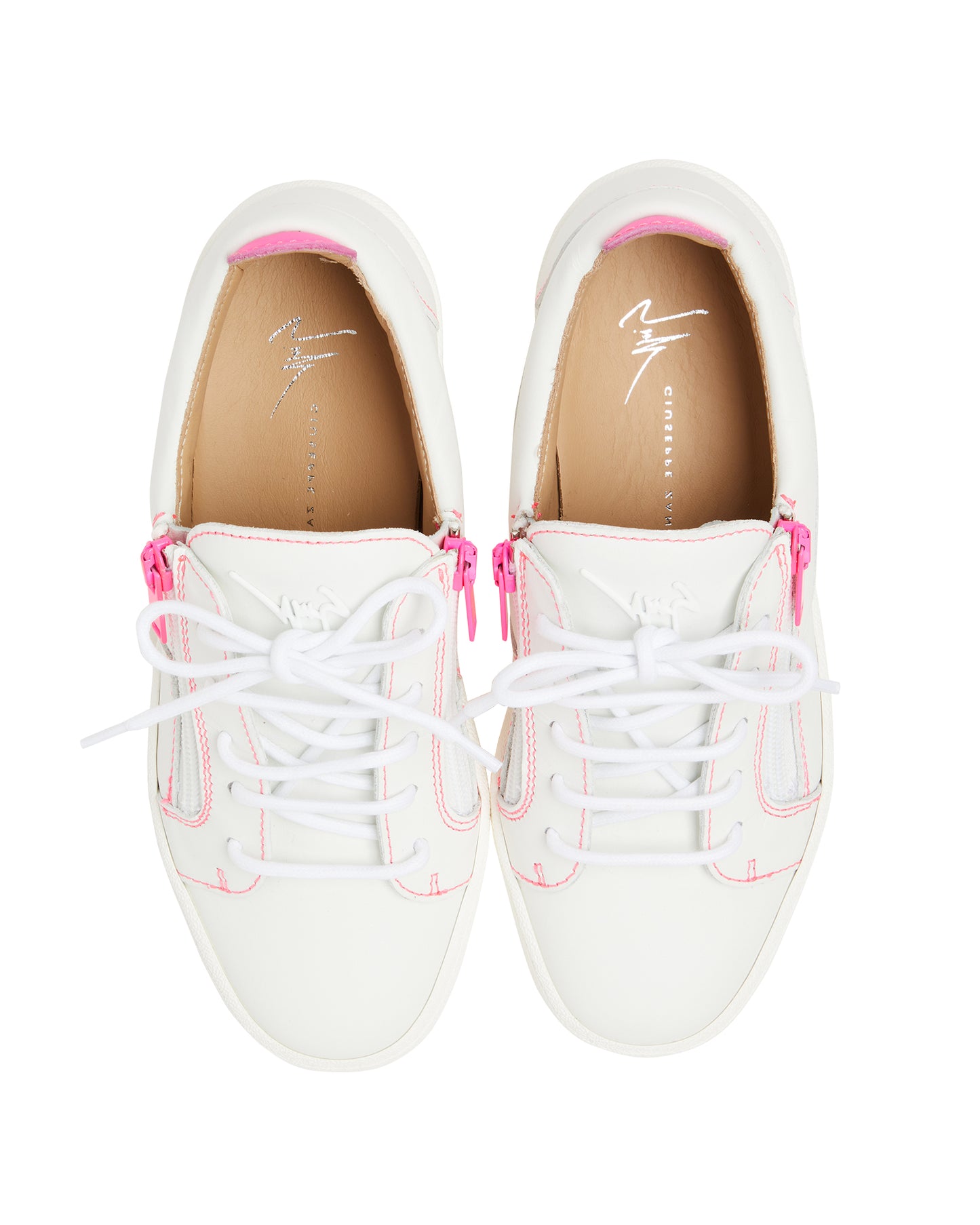 GIUSEPPE ZANOTTI color zipper sneakers