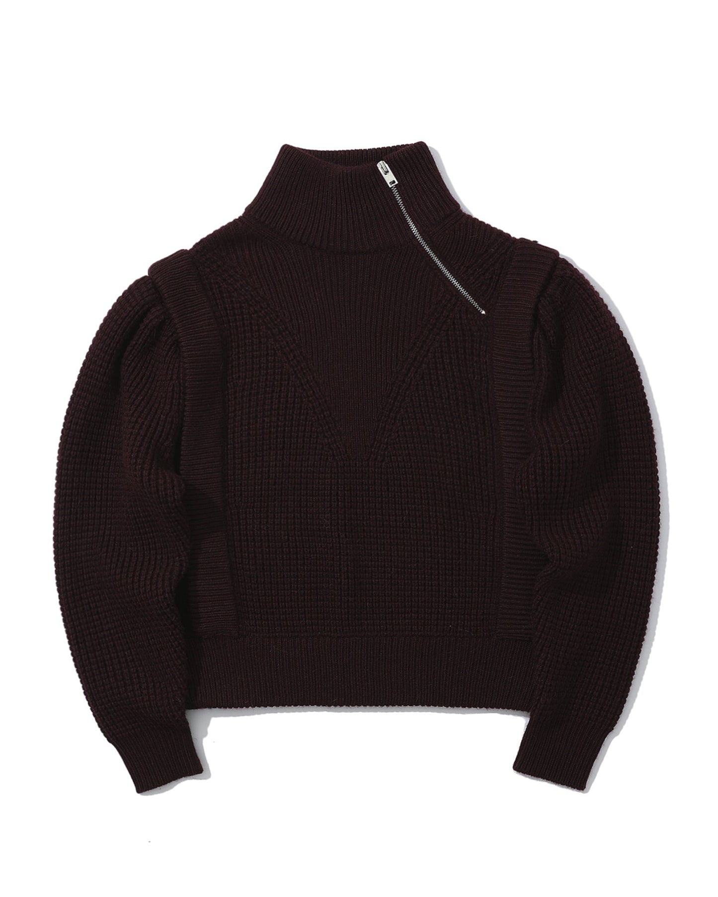 IRO Knitted zip turtleneck