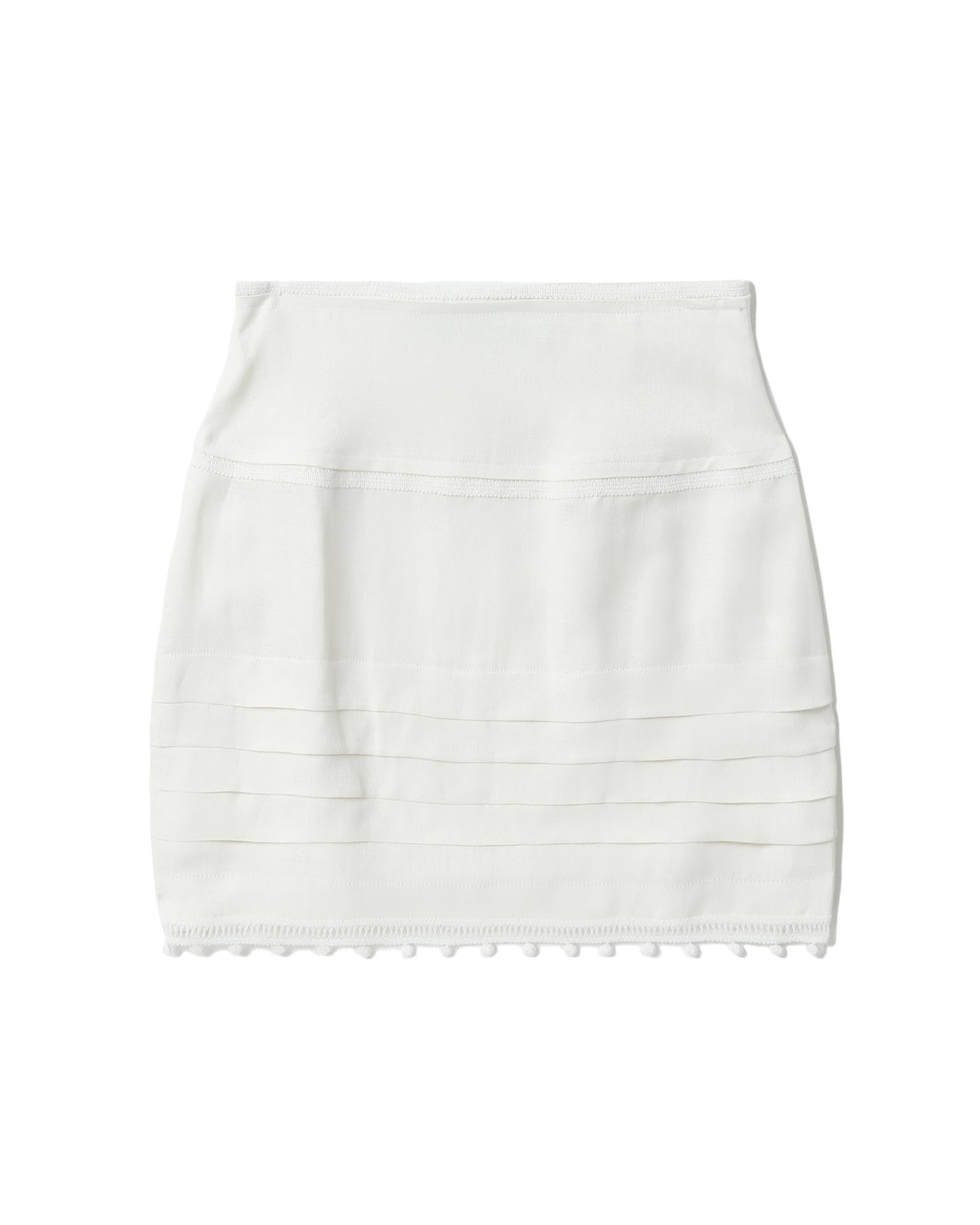 IRO Lace trimming mini skirt