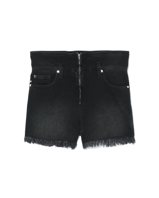 IRO Zipped front denim shorts