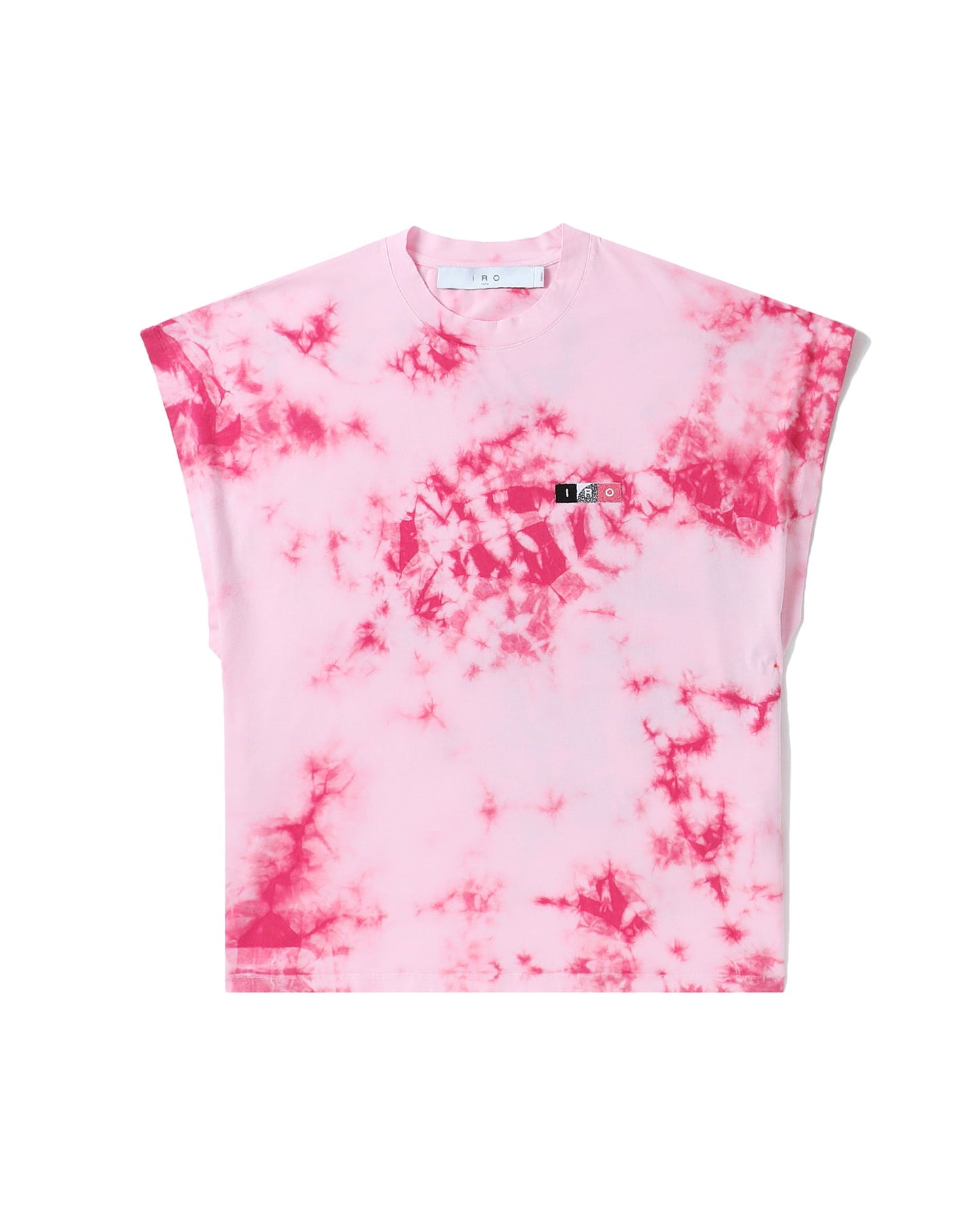 IRO Tie-dyed cap sleeve tee