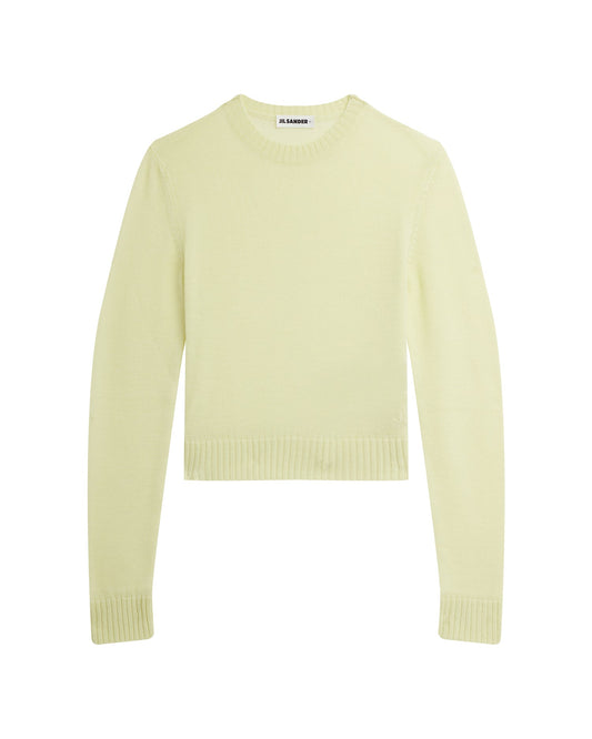 JIL SANDER Crew neck knitted top