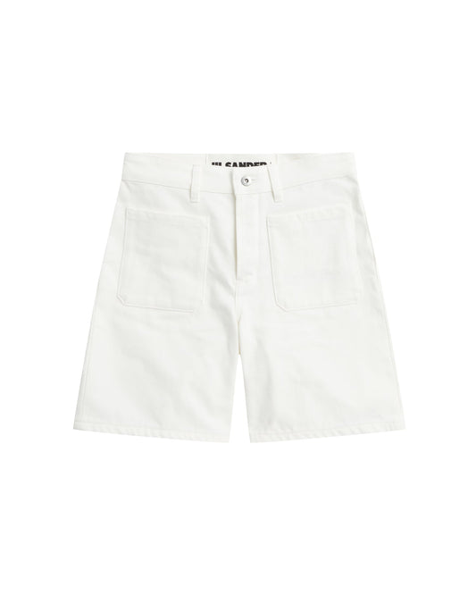 JIL SANDER Classic patch pockets shorts