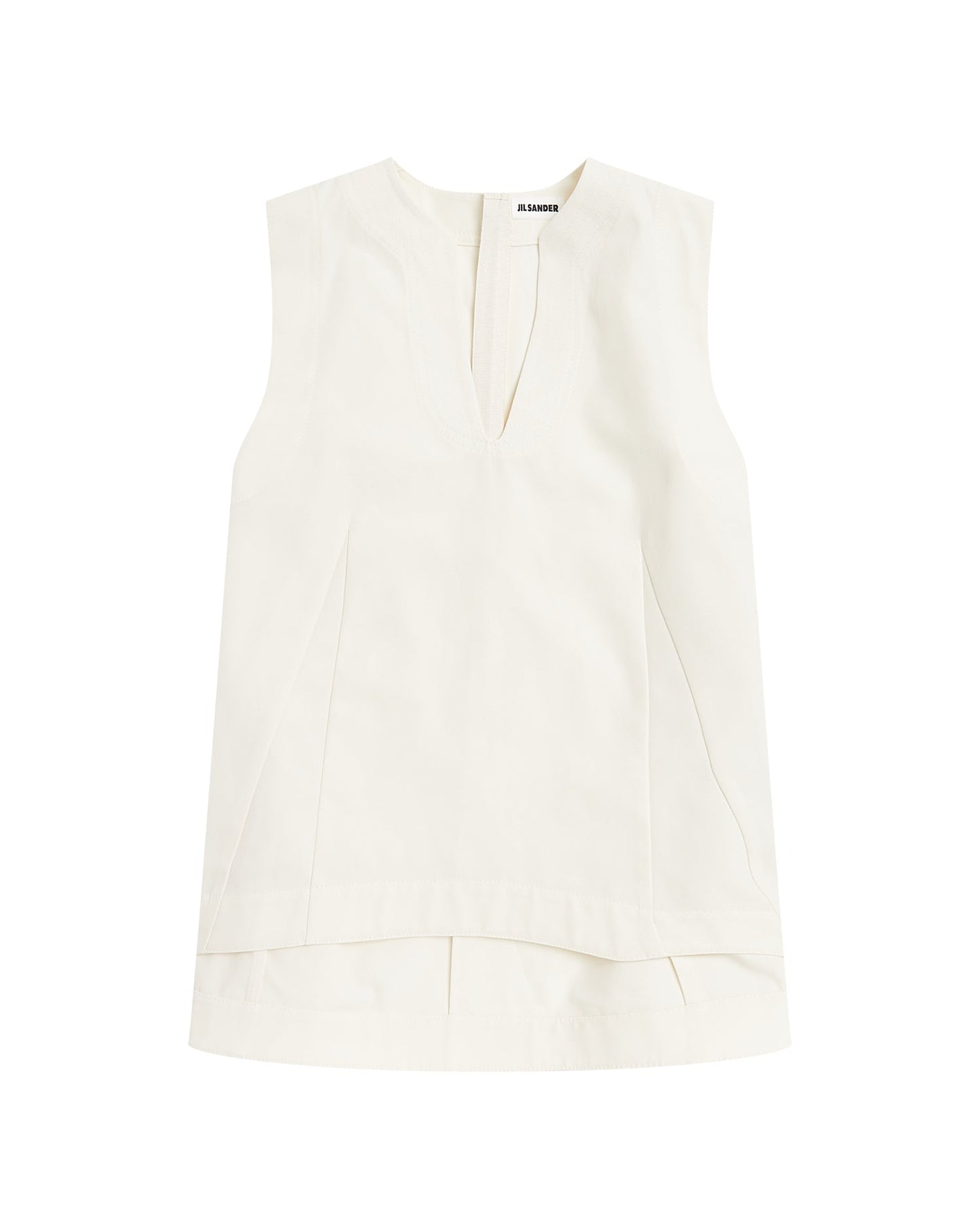 JIL SANDER Voluminous sleeveless top