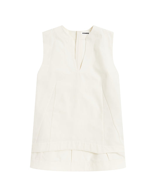 JIL SANDER Voluminous sleeveless top