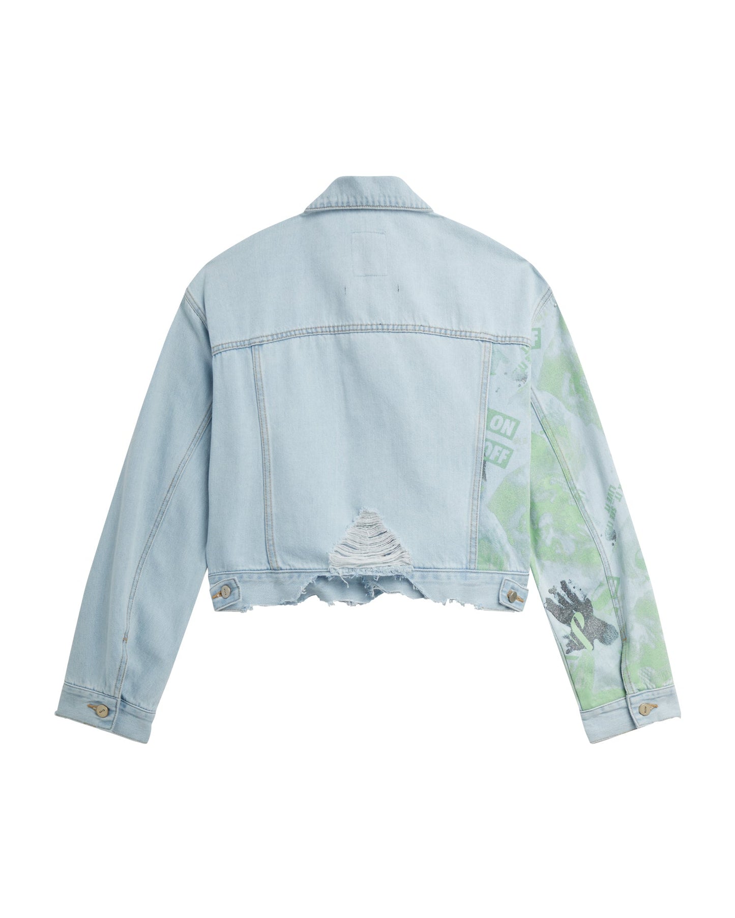 SJYP Cropped denim jacket