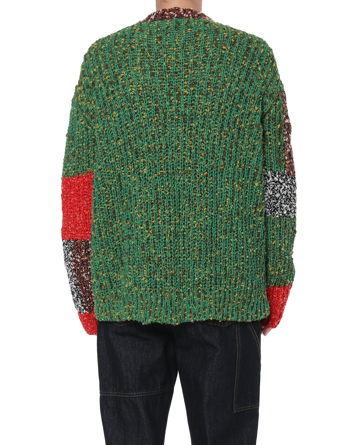 JW ANDERSON Anchor patchwork knitted sweater