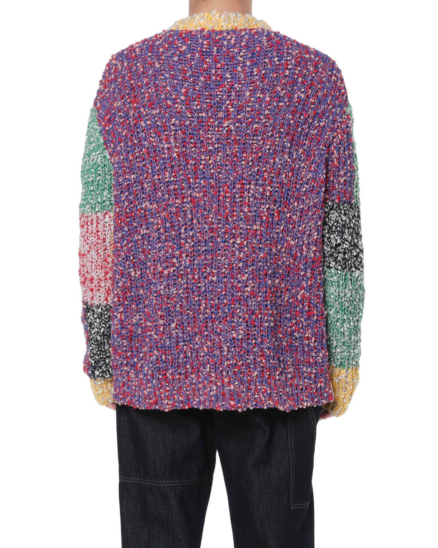 JW ANDERSON Anchor patchwork knitted sweater