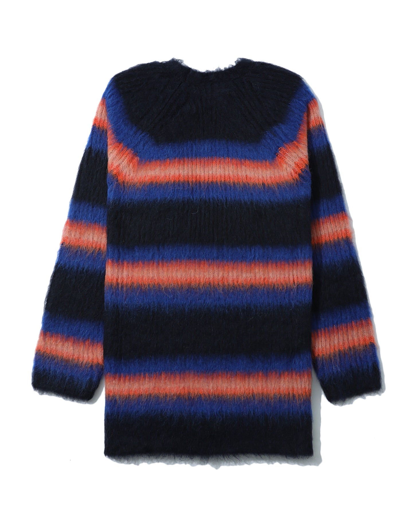 KENZO Contrast striped mini knit dress