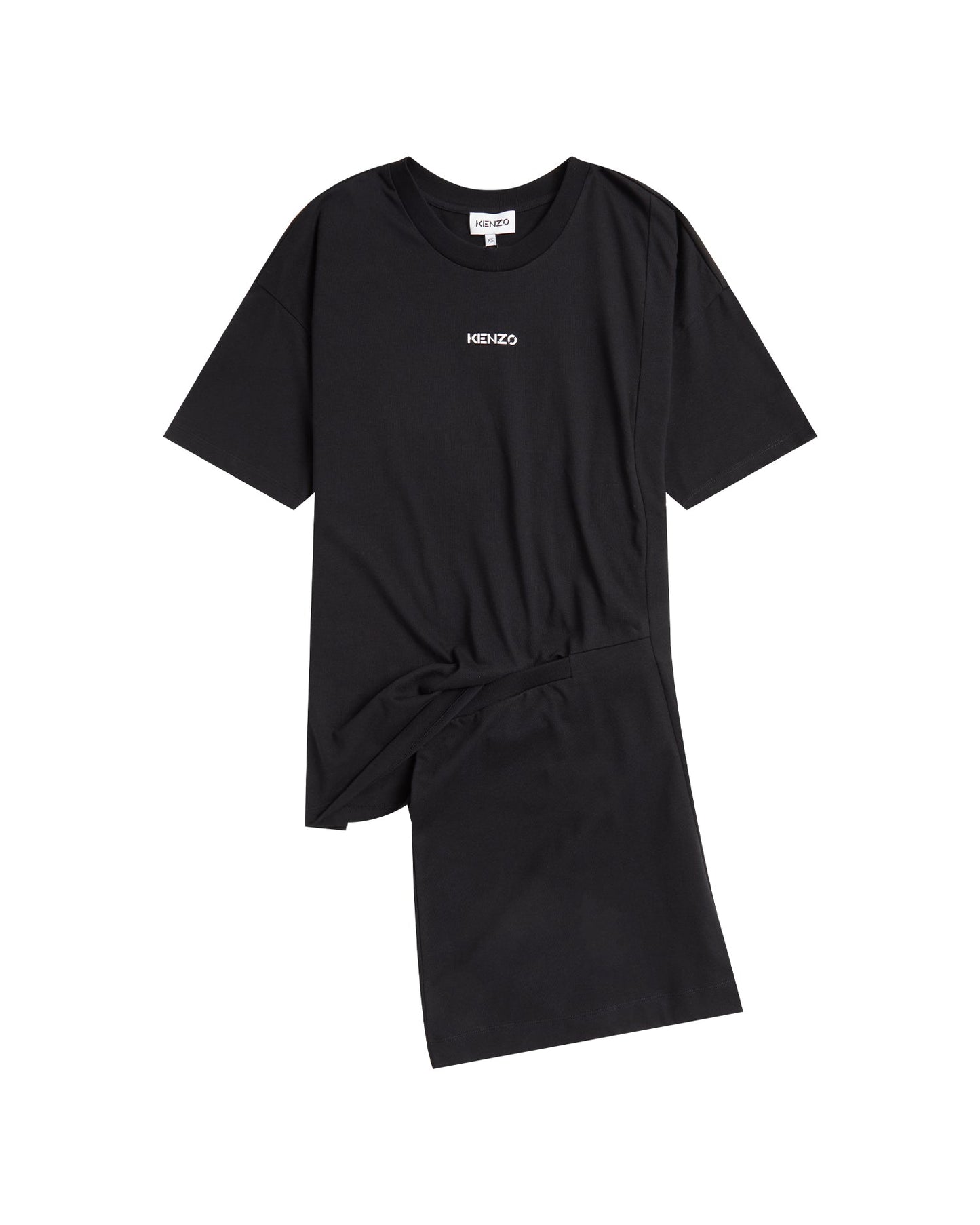 KENZO Logo asymmetric T-dress