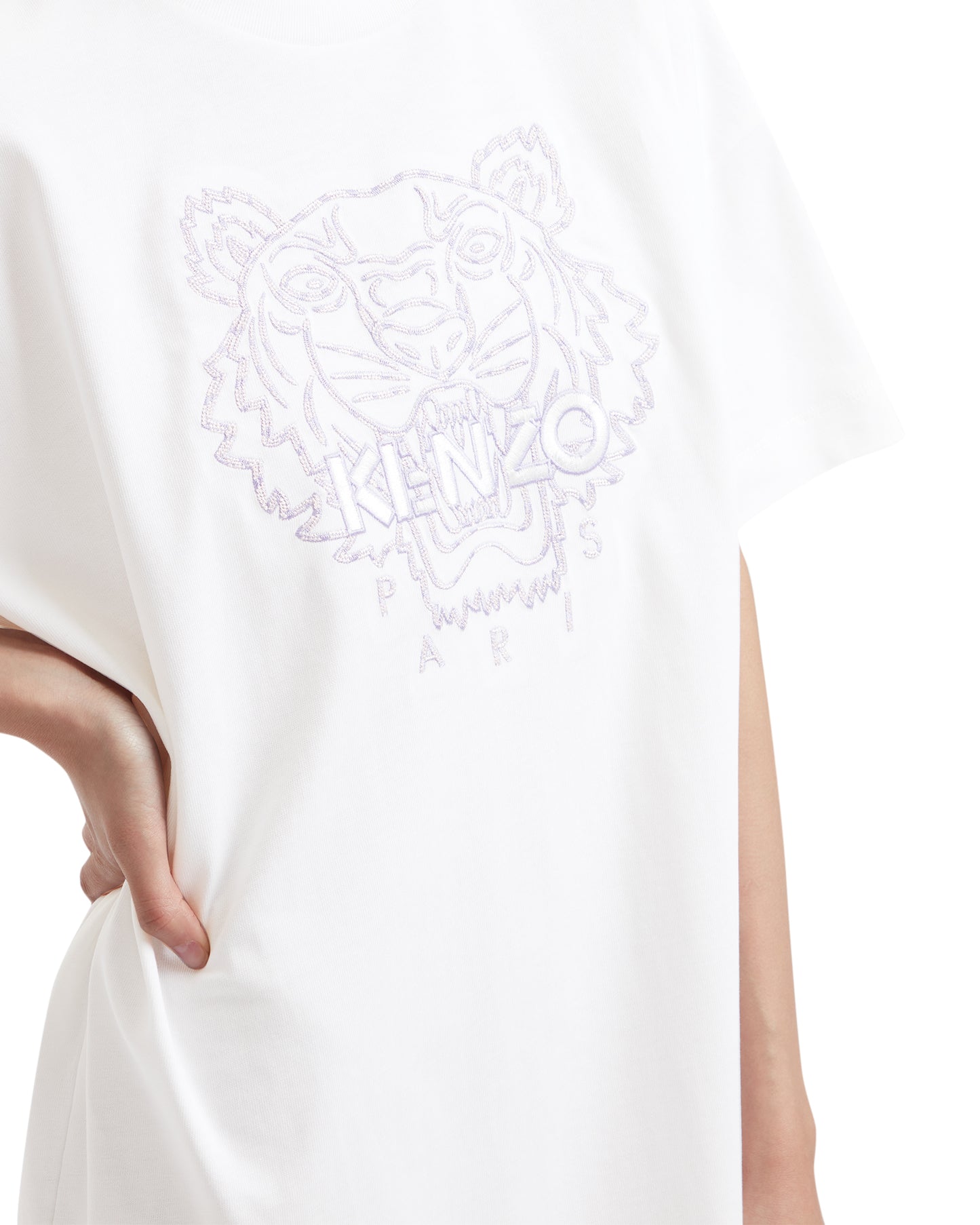 KENZO Embroidered logo T-dress