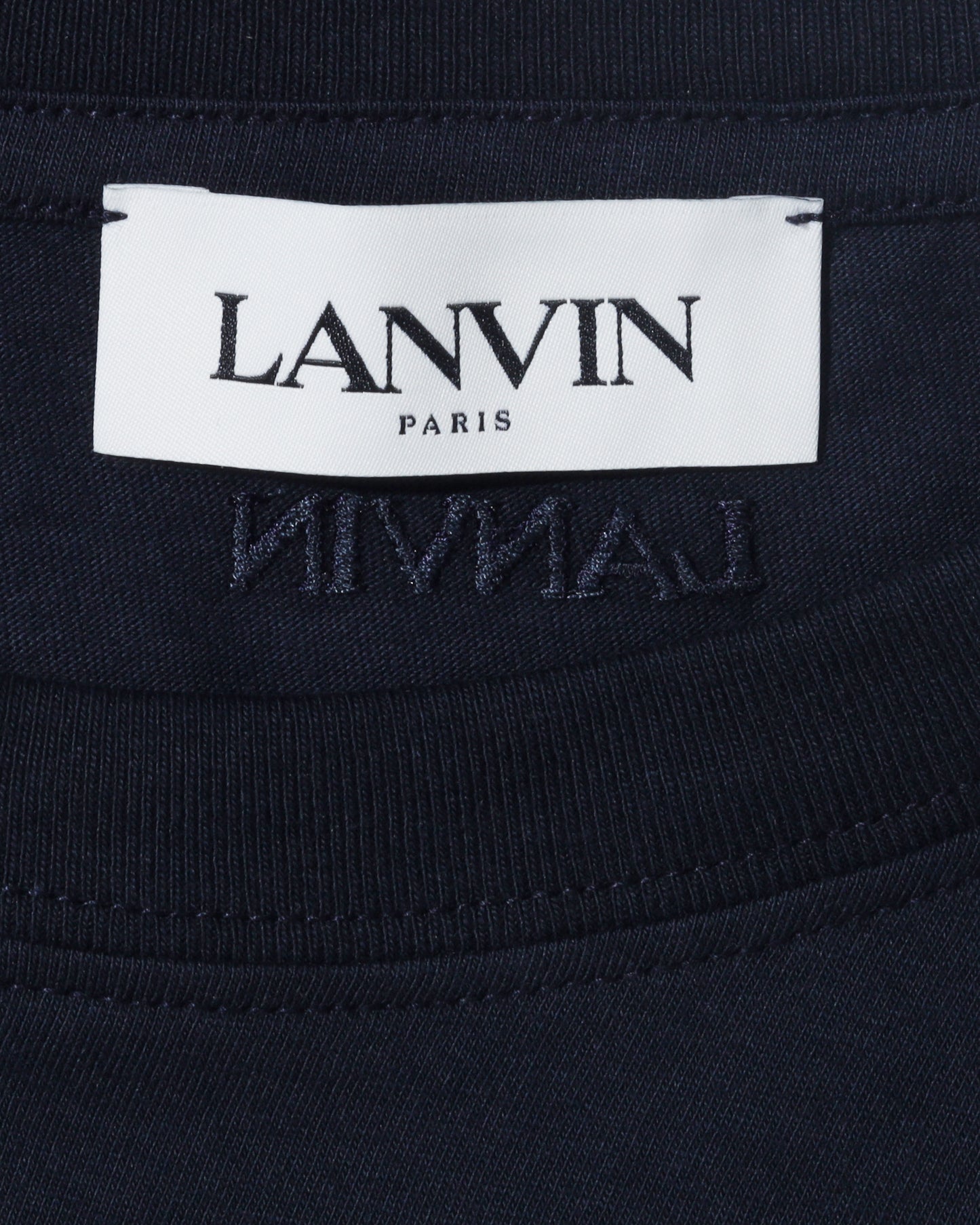 LANVIN Classic embroidered tee