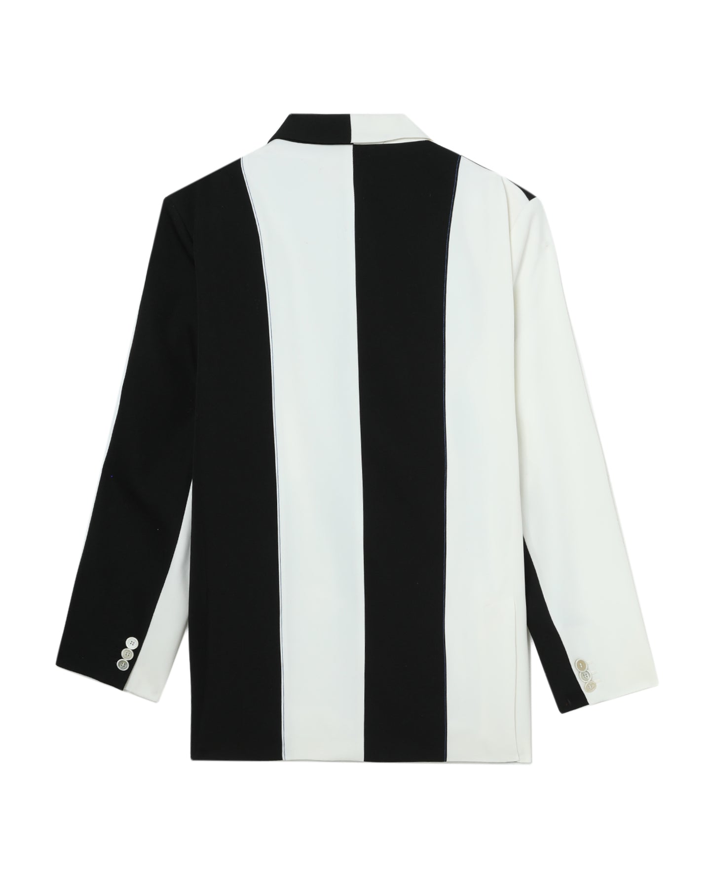 MARNI Black & White stripe wool blazer