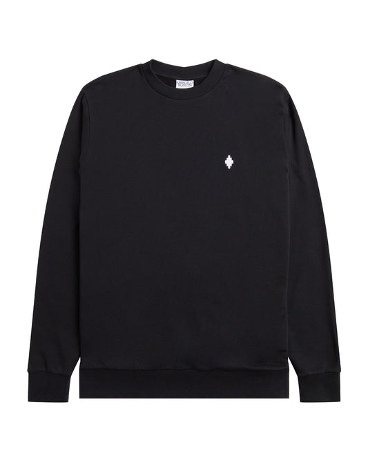 MARCELO BURLON Cross round neck sweatshirt