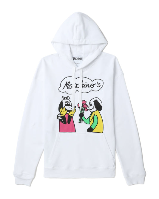 MOSCHINO Comics print hoodie