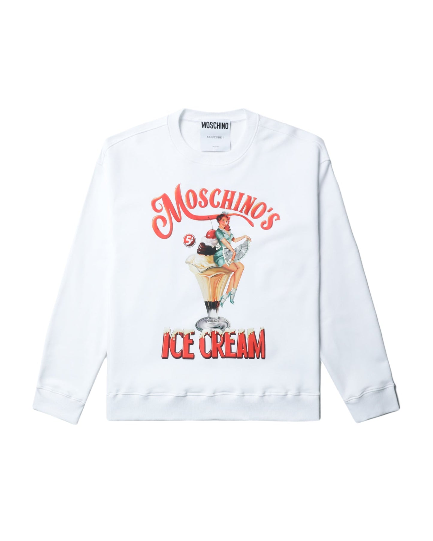 MOSCHINO ice cream sweatshirt