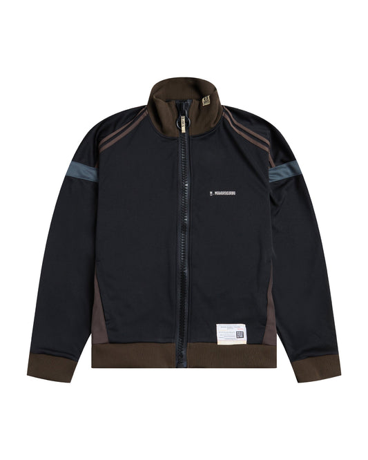 MAISON MIHARA YASUHIRO Color-trimmed track jacket