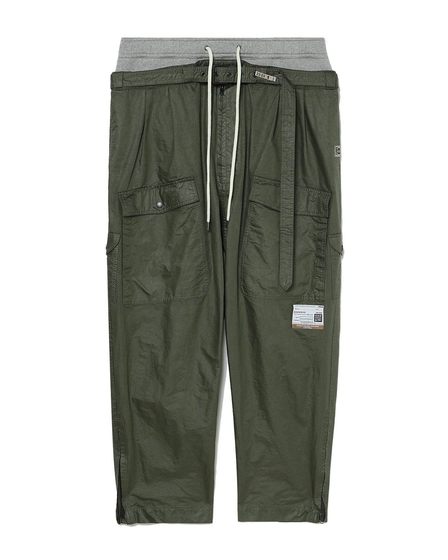 Mihara Yasuhiro double waist pants