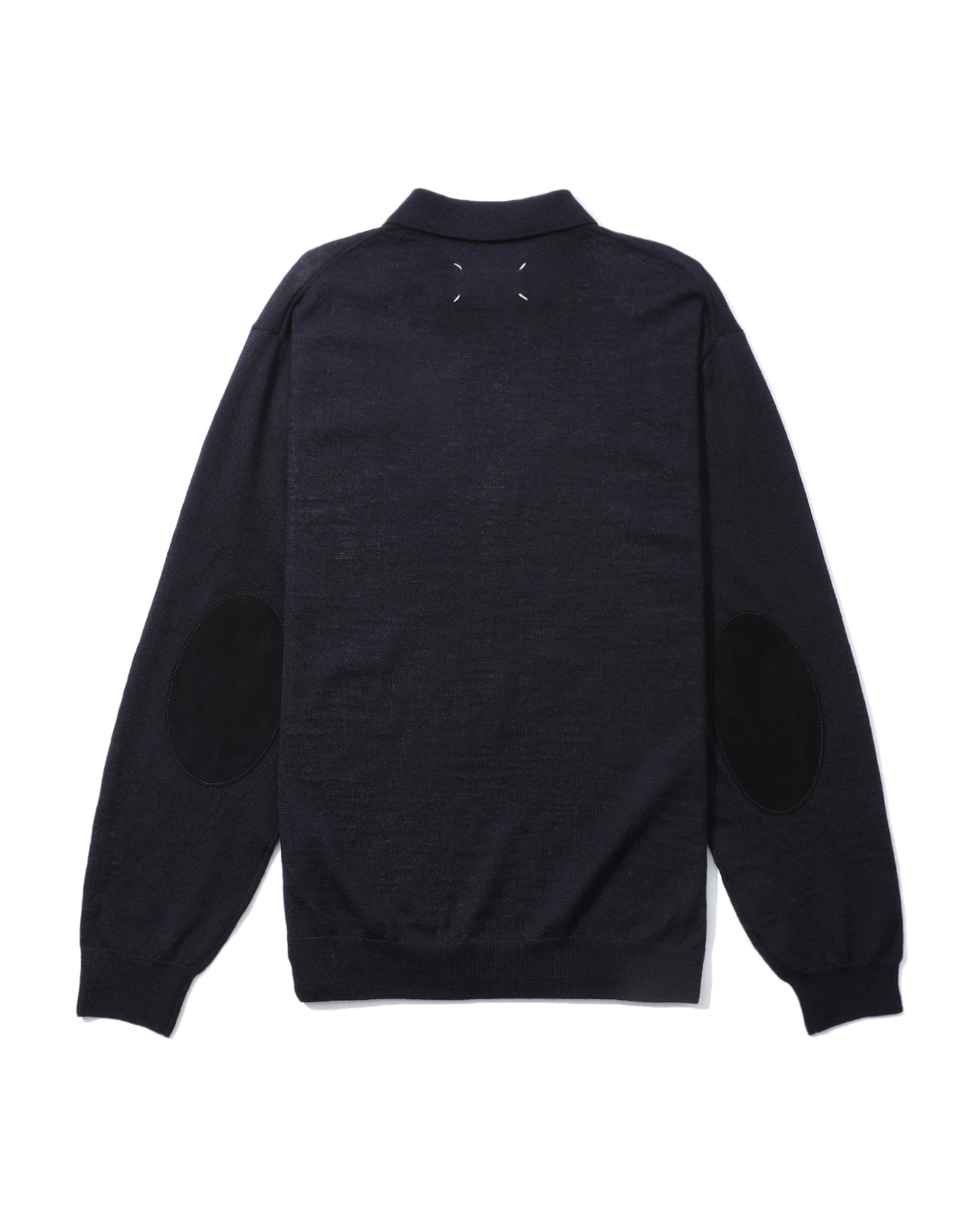 MASION MARGIELA Loose fit knitted polo shirt