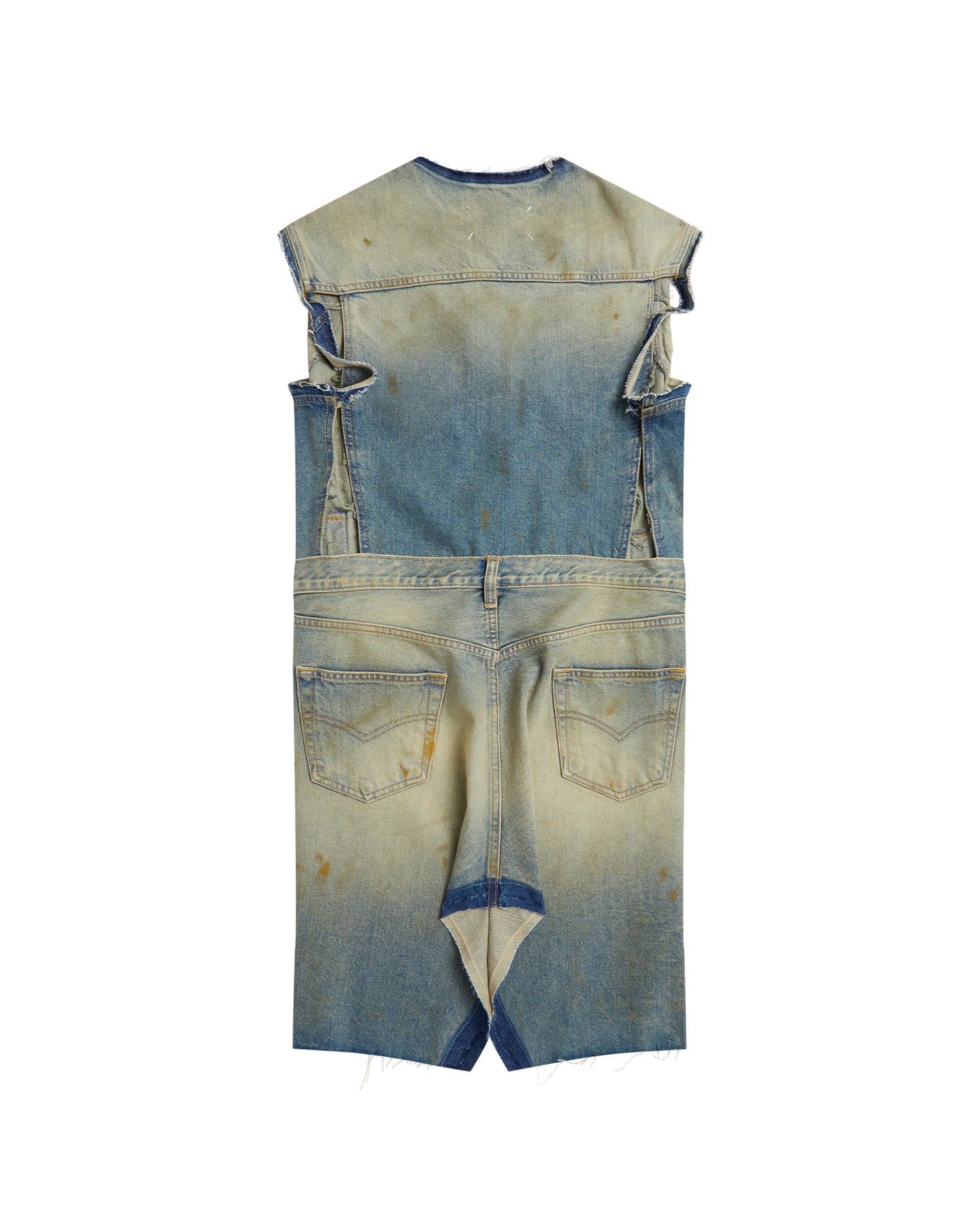 MASION MARGIELA Sleeveless denim top