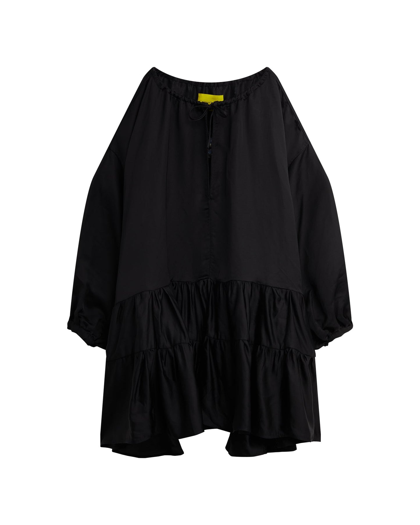 MARQUES ALMEIDA Tiered mid-sleeve dress