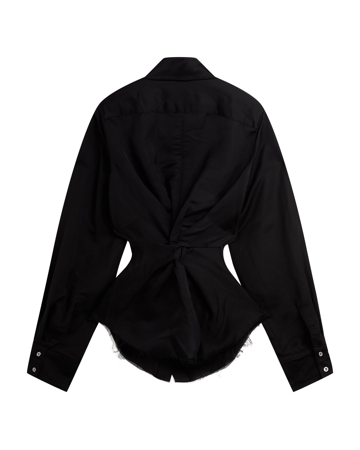 MARQUES ALMEIDA Twist detail cut-out shirt