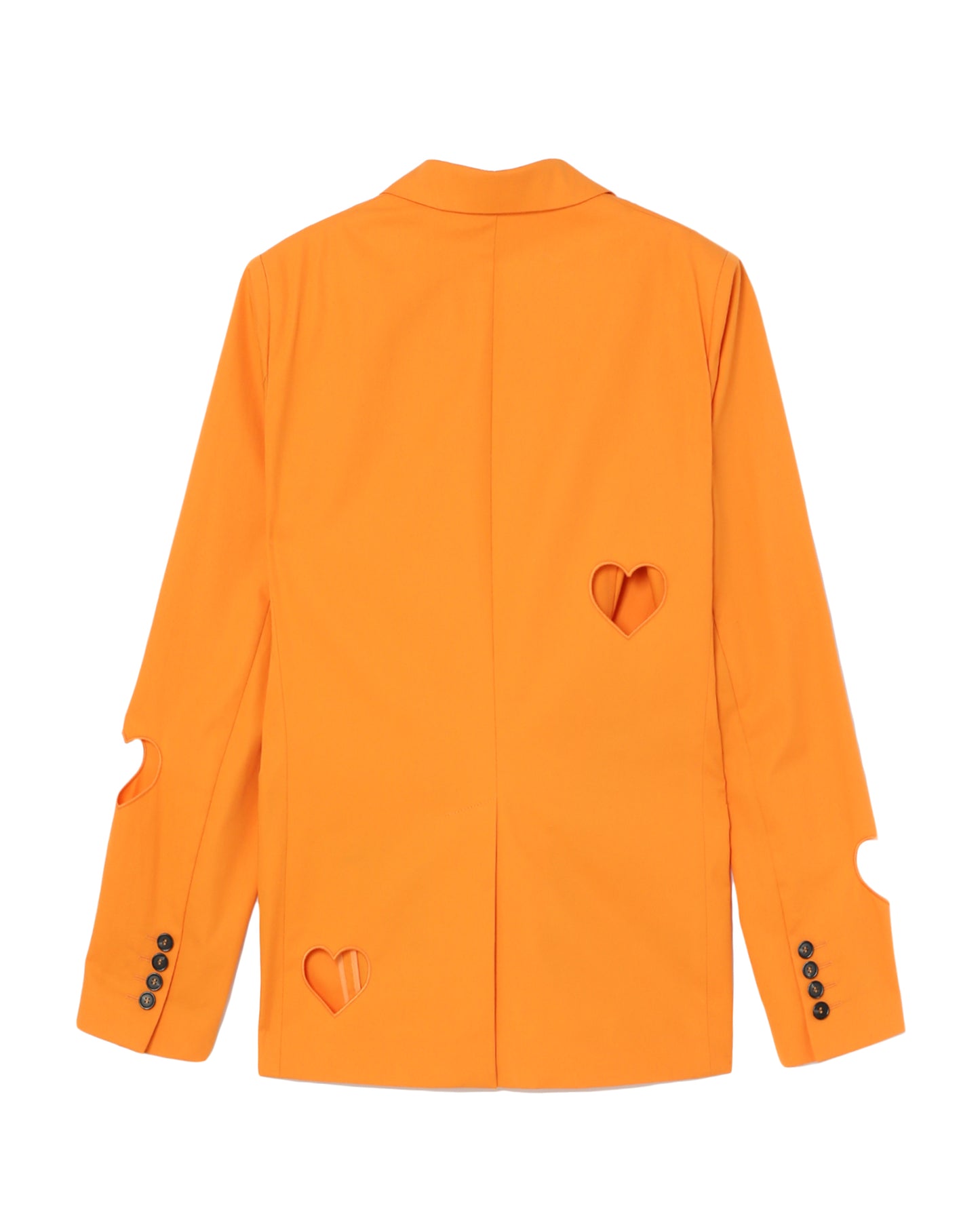 MSGM Hearts cut-out blazer