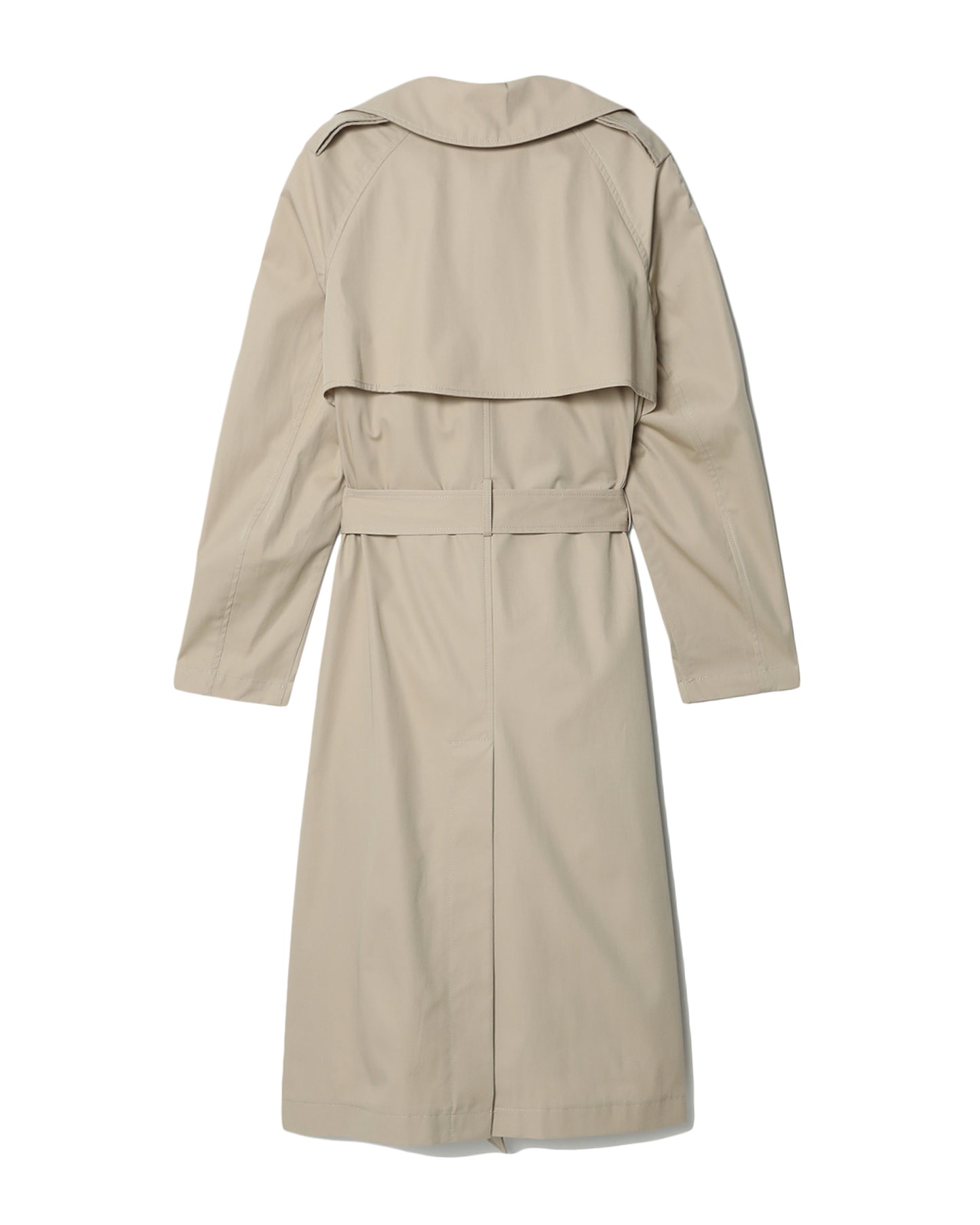 MSGM Heart cut-out cotton trench coat