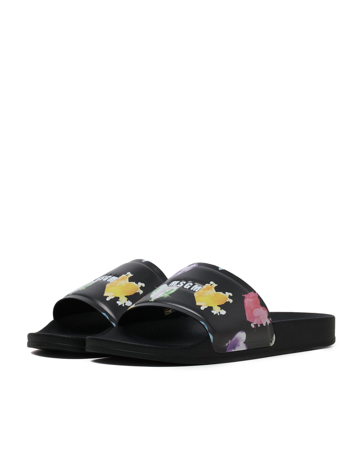 MSGM Micro logo slide sandals