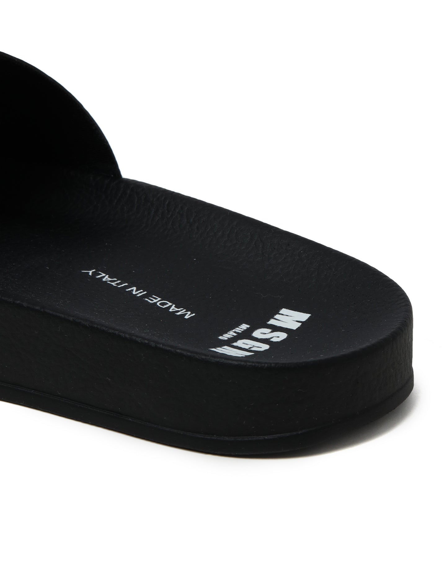 MSGM Micro logo slide sandals