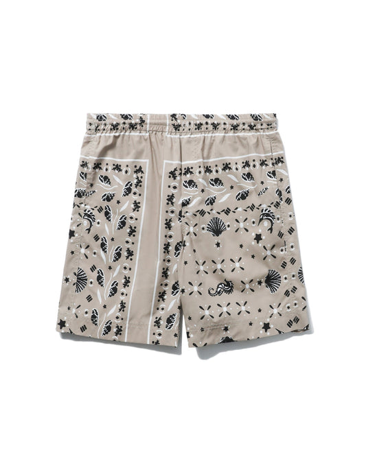 MSGM Bandana print shorts