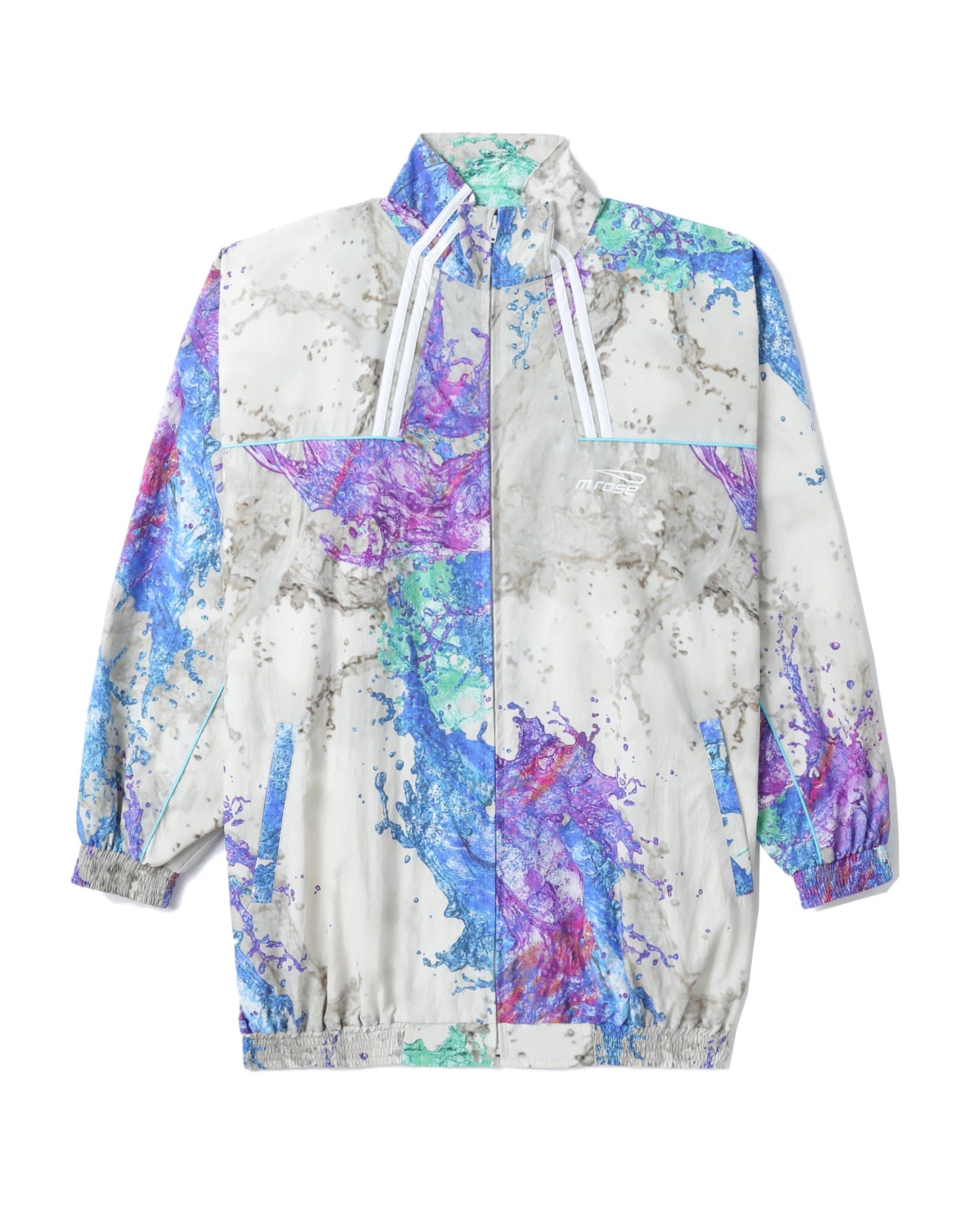 MARTINE ROSE Printed oversized track jacket