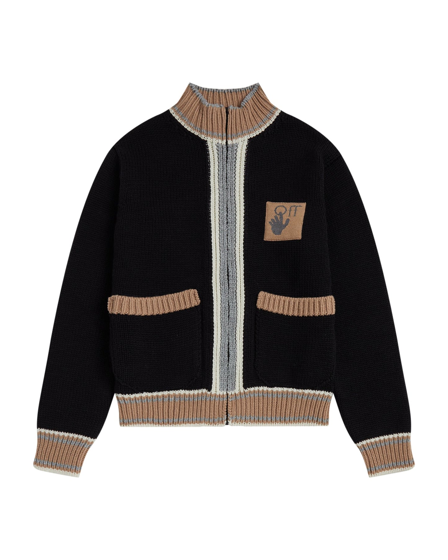 OFF-WHITE C/O VIRGIL ABLOH Knit bomber cardigan