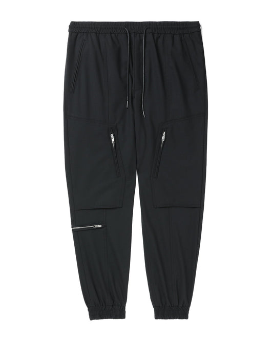 JUUN.J Zipper detail jogger pants