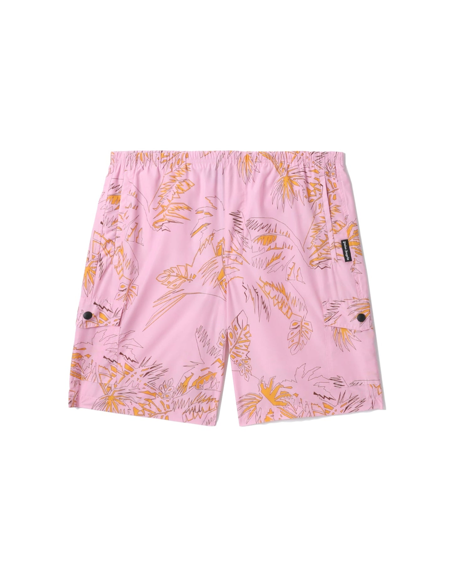 PALM ANGELS Abstract palms swimshorts